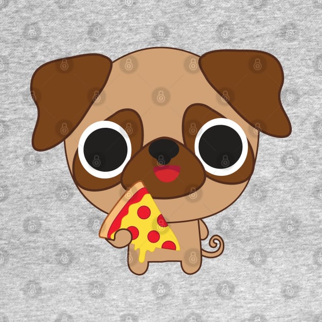 Pizza Pug by BoredInc